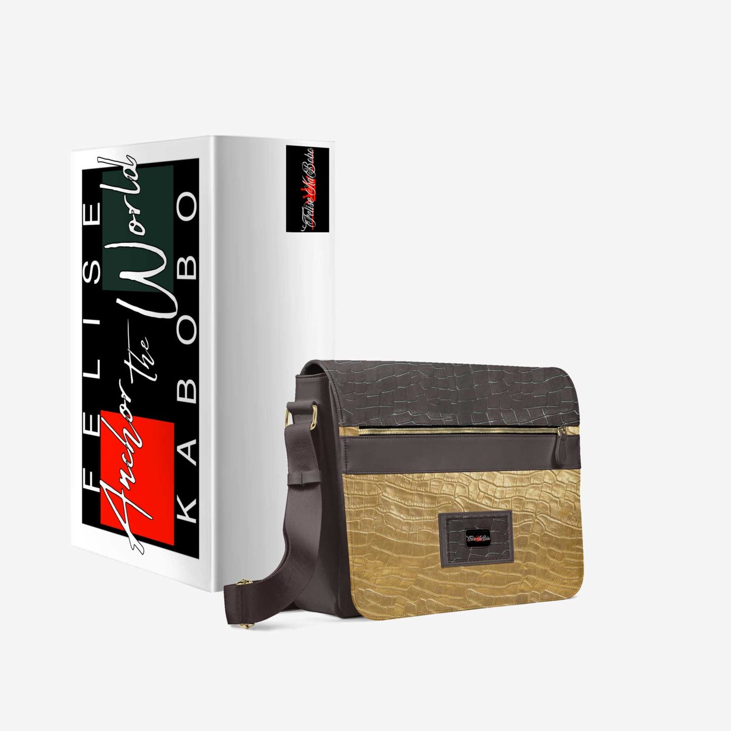 Felise KaBobo -DESIGNER LUXURY FASHION MESSENGER BAG