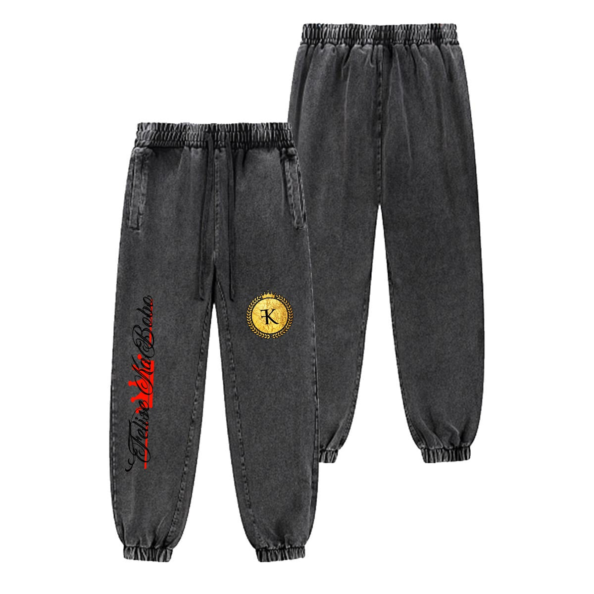 Felise KaBobo - Men’s Vintage Wash Jogger Sweatpants