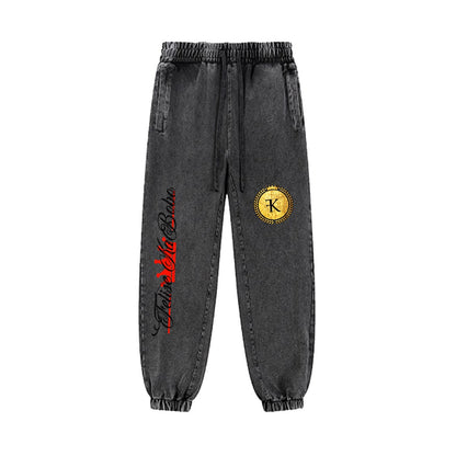 Felise KaBobo - Men’s Vintage Wash Jogger Sweatpants