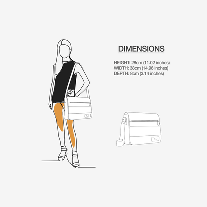 Felise KaBobo -DESIGNER LUXURY URBAN MESSENGER BAG