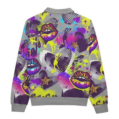 Felise KaBobo - Unisex Lapel Sweatshirt